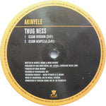 Akinyele : Thug Ness (12", Single, Promo, RM)