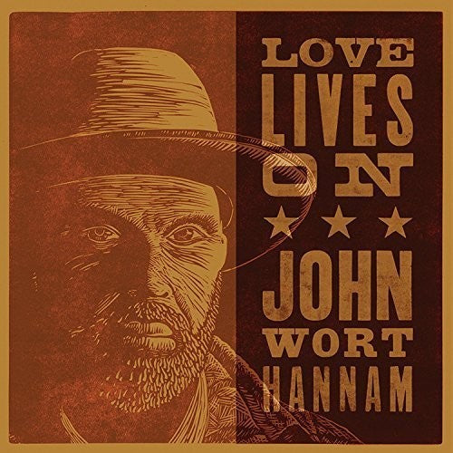 the album cover for John Wort Hannam - Love Lives on