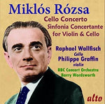 the album cover for RAPHAEL WALLFISCH - Rozsa
