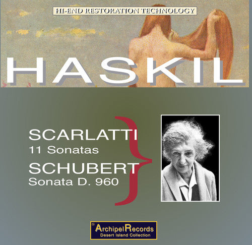 the album cover for CLARA HASKIL - Clara Haskil Plays