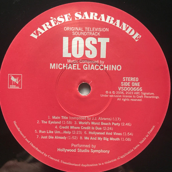 Michael Giacchino : Lost (Original Television Soundtrack) (2xLP, Album, RE)