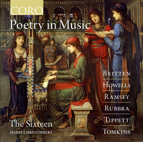 the album cover for The Sixteen - Poetry in Music