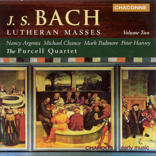 the album cover for Purcell Quartet - Lutheran Masses 2