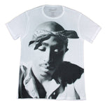 All Over Photo On White Tissue Tee Junior Top