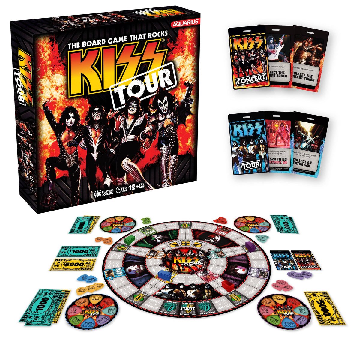 Juego de mesa KISS Tour