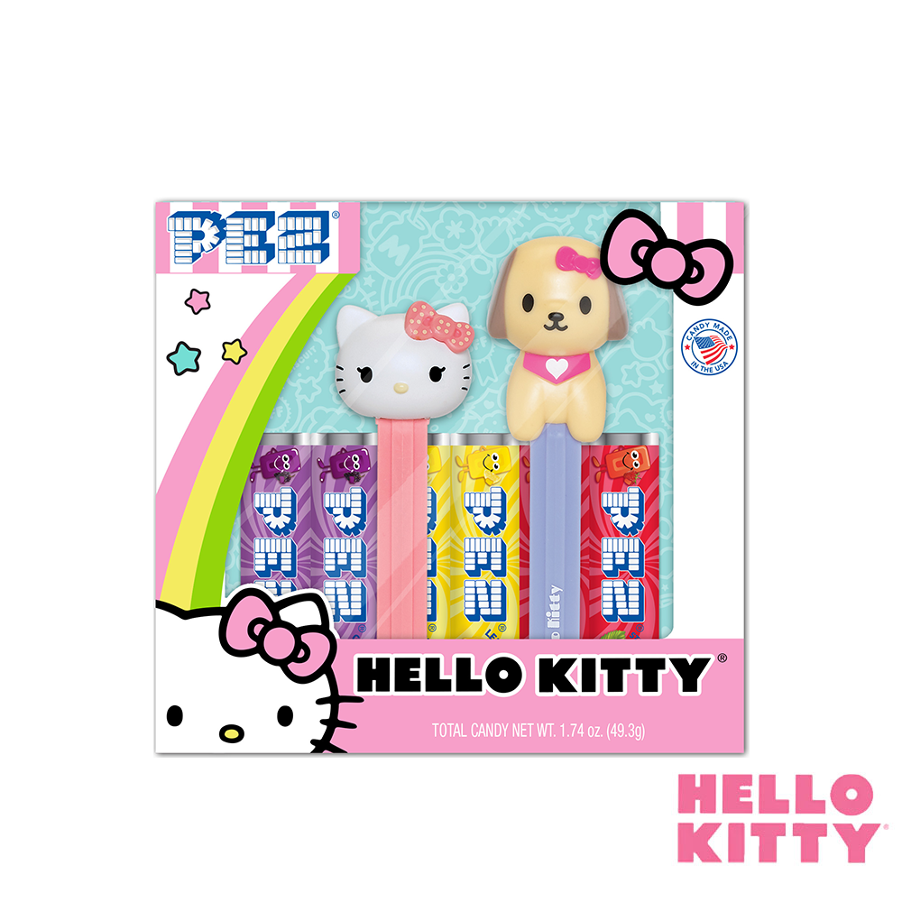 Hello Kitty Pez Hard Candy Gift Twin Box Set