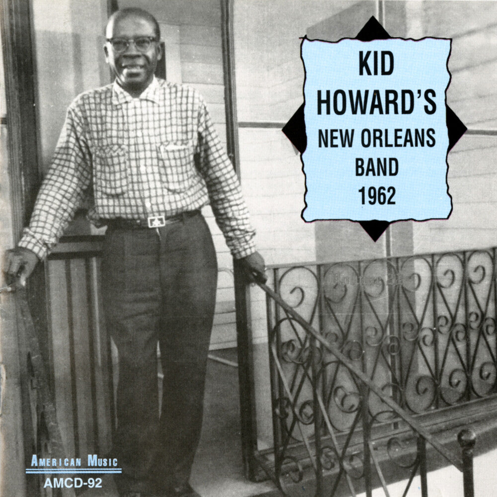 the album cover for Kid Howard - Kid Howard's New Orleans Band 1962