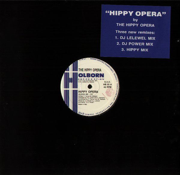 The Hippy Opera : Hippy Opera (12")
