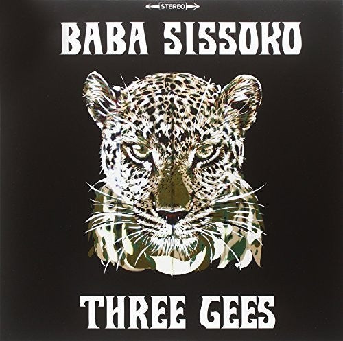 the album cover for Baba Sissoko - Three Gees