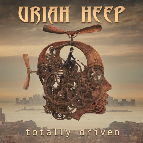 the album cover for Uriah Heep - Totally Driven
