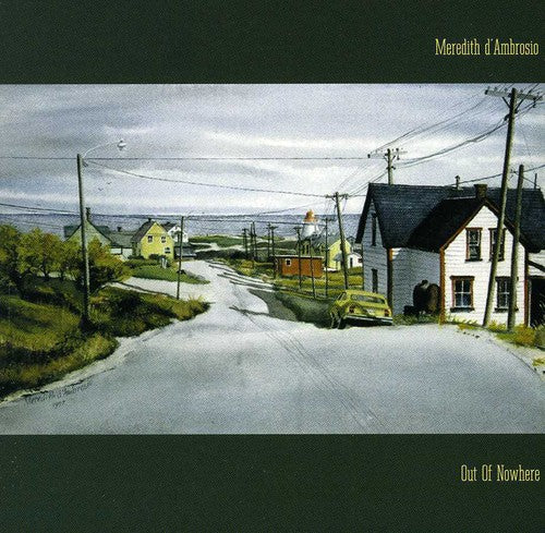 the album cover for Meredith Dambrosio - Out of Nowhere