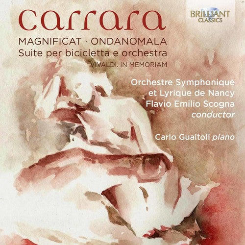 the album cover for Orchestre Lyrique Et Symphonique De Nancy / Scogna - Carrara: Orchestral Works