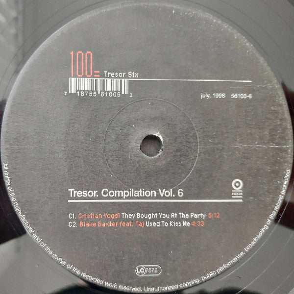 Various : Tresor Compilation Vol. 6 (2x12", Comp)