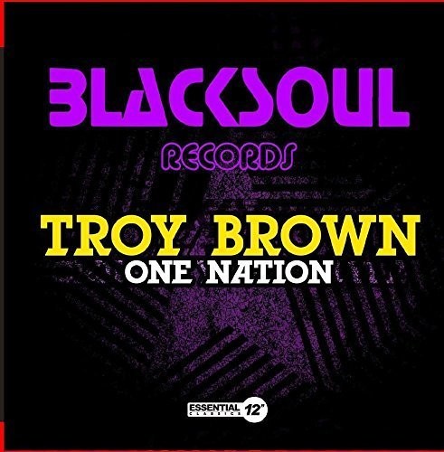 the album cover for Troy Brown - One Nation