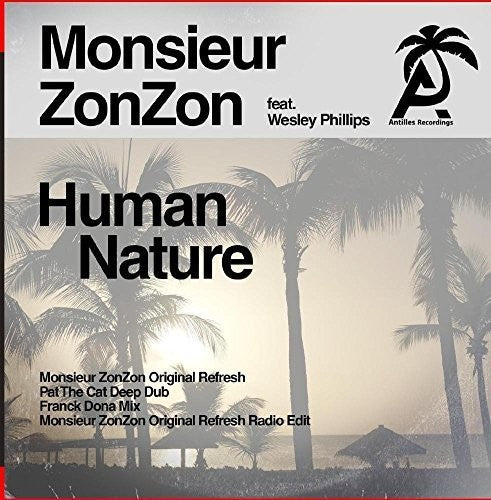 the album cover for Monsieur ZonZon - Human Nature