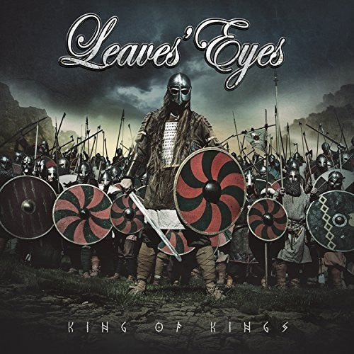 the album cover for Leaves' Eyes - King of Kings