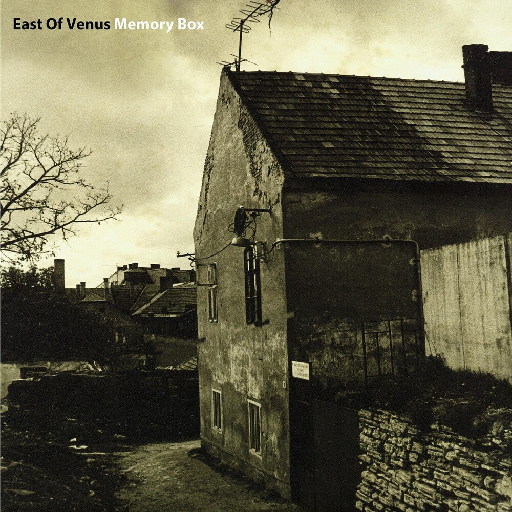 the album cover for East Of Venus - Memory Box