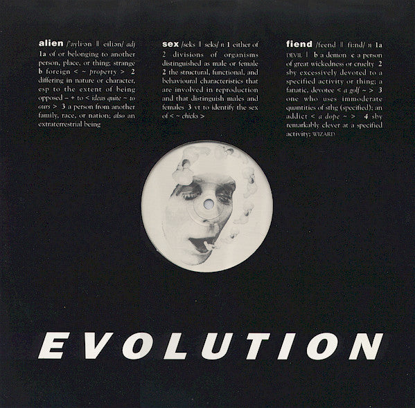 Alien Sex Fiend : Evolution (12", Single)