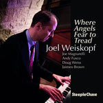 the album cover for Joel Weiskopf - Where Angels Fear to Tread