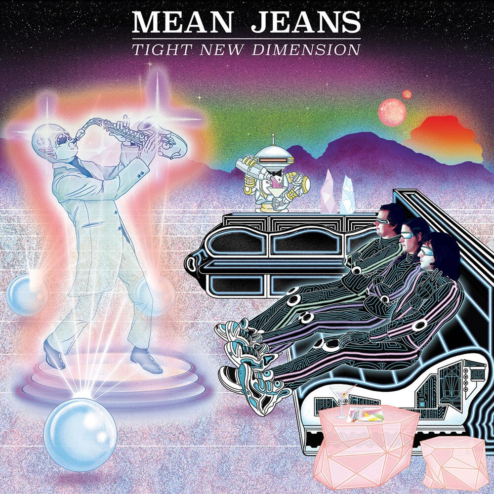 the album cover for Mean Jeans - Tight New Dimension