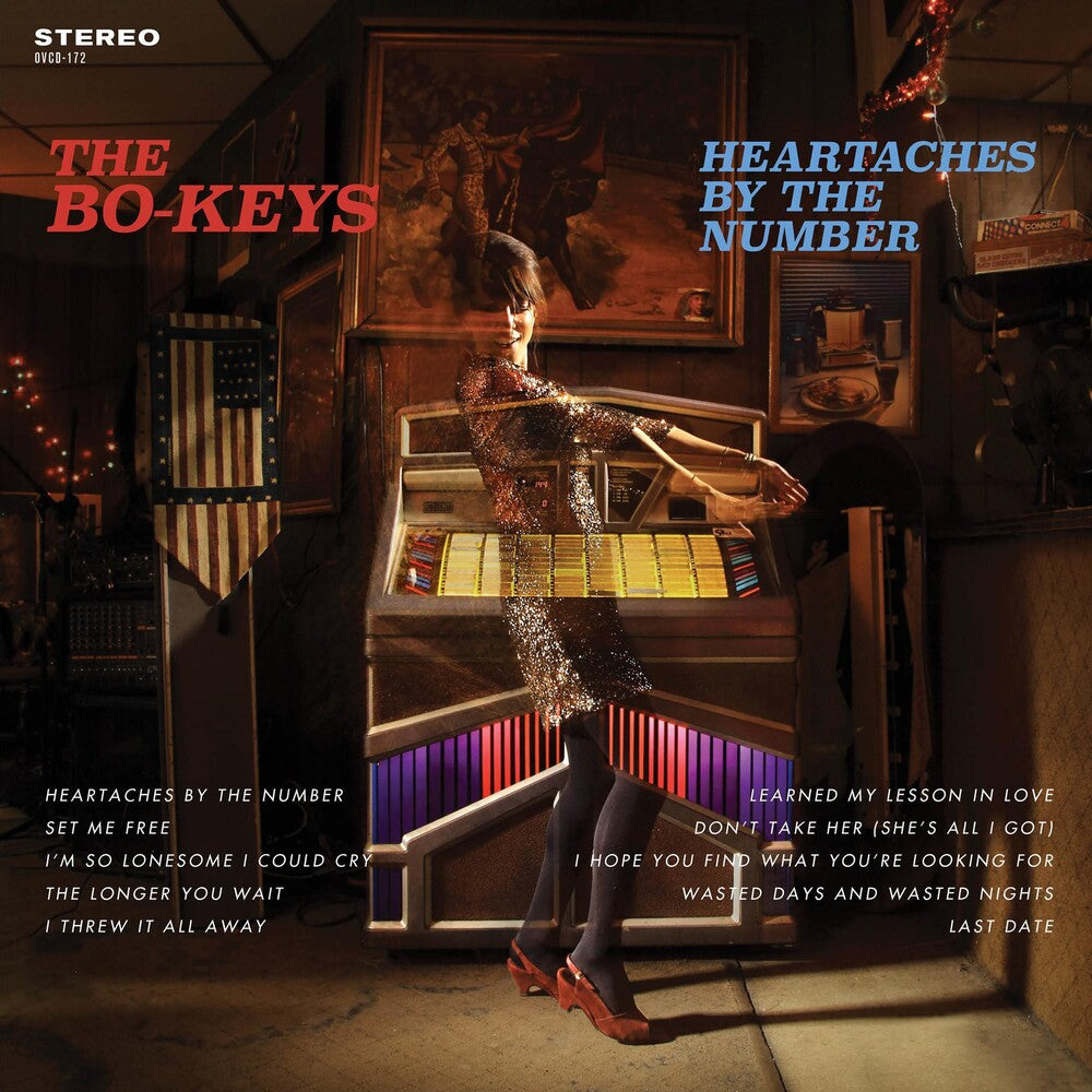 the album cover for Bo-Keys - Heartaches By the Number