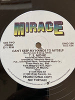 T.S. Monk : Candidate For Love / Can't Keep My Hands To Myself (12", Promo, All)