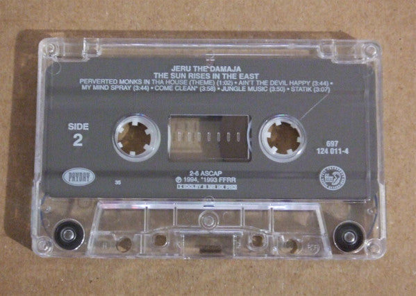 Jeru The Damaja : The Sun Rises In The East (Cass, Album)