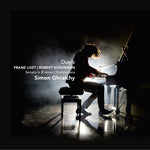 the album cover for Simon Ghraichy - Duels: Sonata in B minor / SCHUMANN: Kreisleriana