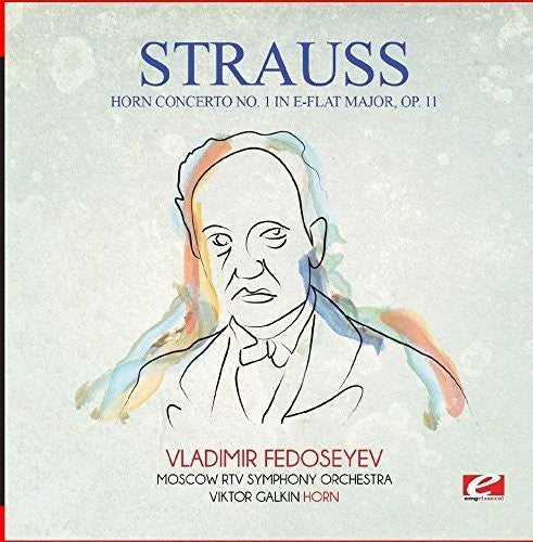 the album cover for Moscow RTV Symphony Orchestra - Horn Concerto No. 1 in E-Flat Major Op. 11