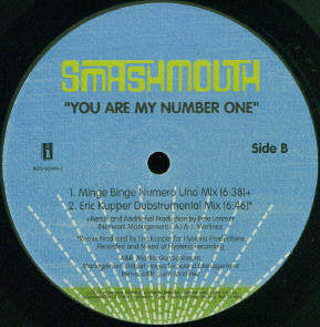 Smashmouth* : You Are My Number One (12")