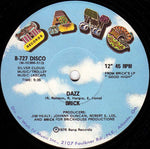 Brick : Dazz / Music Matic (12", Single)