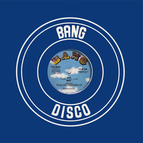 Brick : Dazz / Music Matic (12", Single)