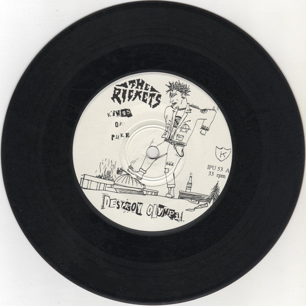 The Rickets : Destroy Olympia (7", EP)
