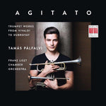the album cover for Araia / Palfalvi / Franz Liszt Chamber Orchestra - Tamas Palfalvi - Agitato