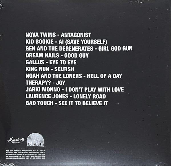 Various : Marshall Record Store Day 2024 Limited Edition Compilation (LP, RSD, Comp, Ltd, Promo, Gol)