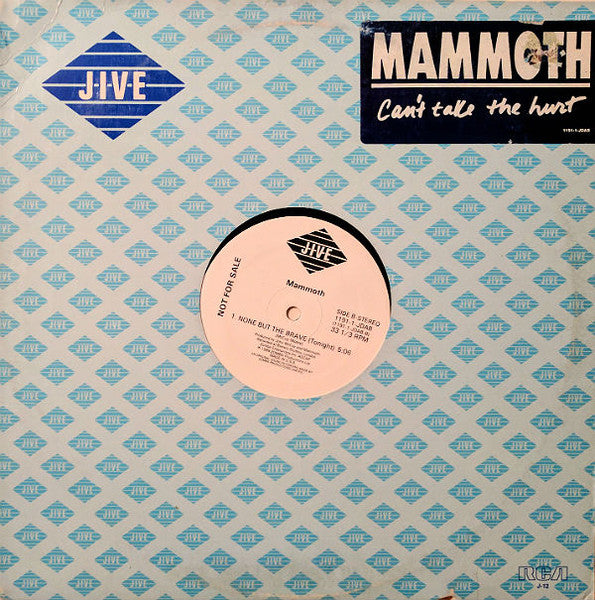 Mammoth (2) : Can't Take The Hurt (12", EP, Promo)