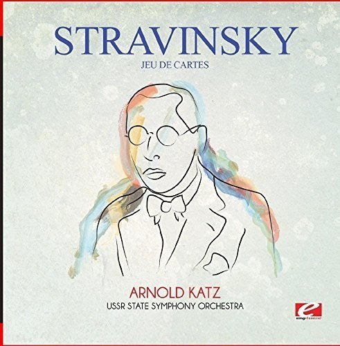 the album cover for USSR State Symphony Orchestra - Stravinsky: Jeu de cartes