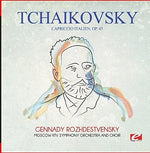 the album cover for Moscow RTV Symphony Orchestra - Tchaikovsky: Capriccio Italien, Op. 45