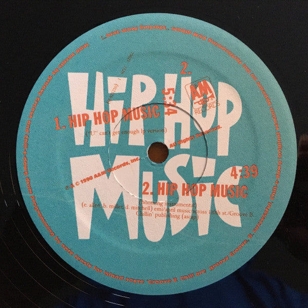 Groove B Chill : Hip Hop Music (12")