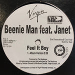 Beenie Man Feat. Janet* : Feel It Boy (12", Promo)