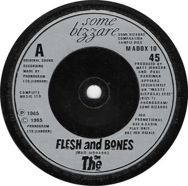 The The / Virginia Astley : Flesh And Bones / Waiting To Fall (7", Promo)