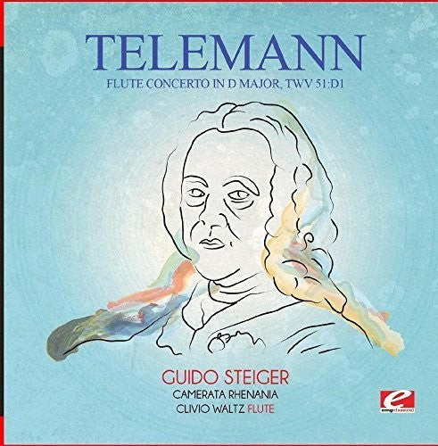the album cover for Camerata Rhenania - Telemann: Flute Concerto in D Major, TWV 51:D1