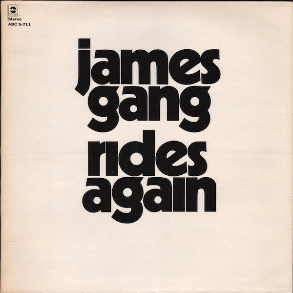 James Gang : James Gang Rides Again (LP, Album, Gat)