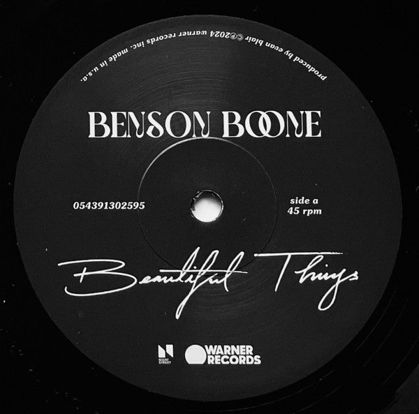 Benson Boone : Beautiful Things (7", Single)