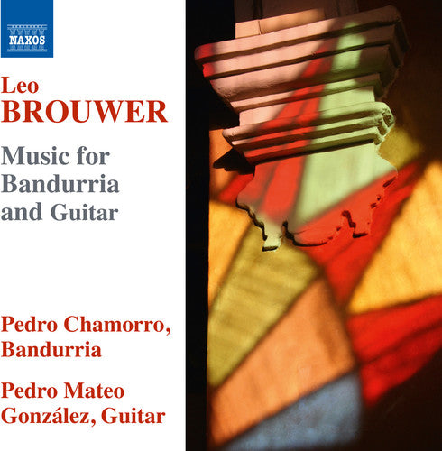 the album cover for Brouwer / Chamorro / Gonzales - Brouwer: Music for Bandurria & Guitar