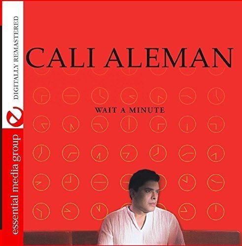 the album cover for Cali Aleman - Wait a Minute