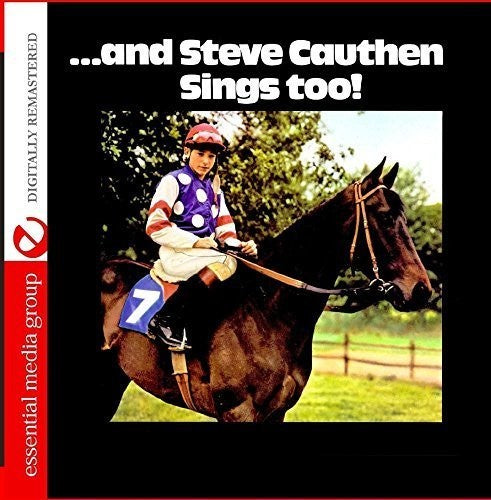 the album cover for Steve Cauthen - And Steve Cauthen Sings Too!