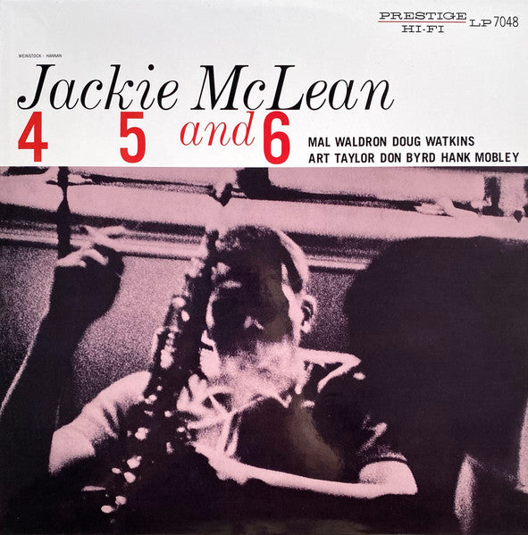 Jackie McLean : 4, 5 And 6 (LP, Album, Mono, Ltd, RE, RP, 180)