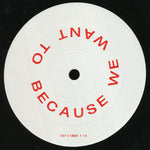 Billie* : Because We Want To (12", Single)