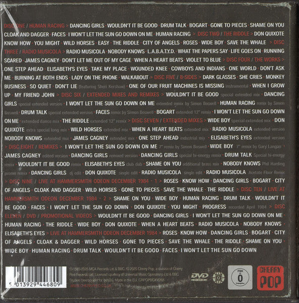 Nik Kershaw : The MCA Years (CD, Album, RE, RM + CD, Album, RE, RM + CD, Album,)